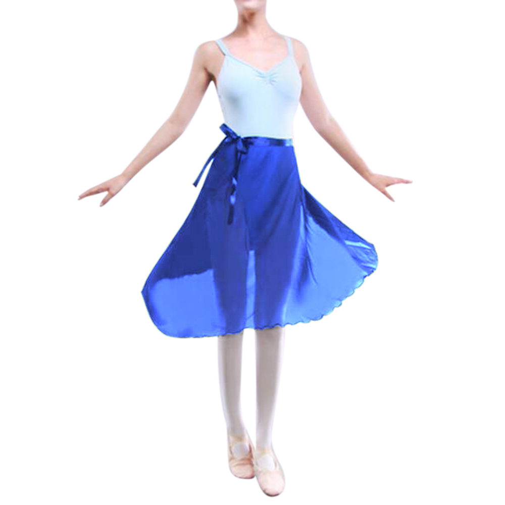 GOGO TEAM Child /& Adult Sheer Wrap Skirt Ballet Skirt Ballet Dance Dancewear-Red-CHILD