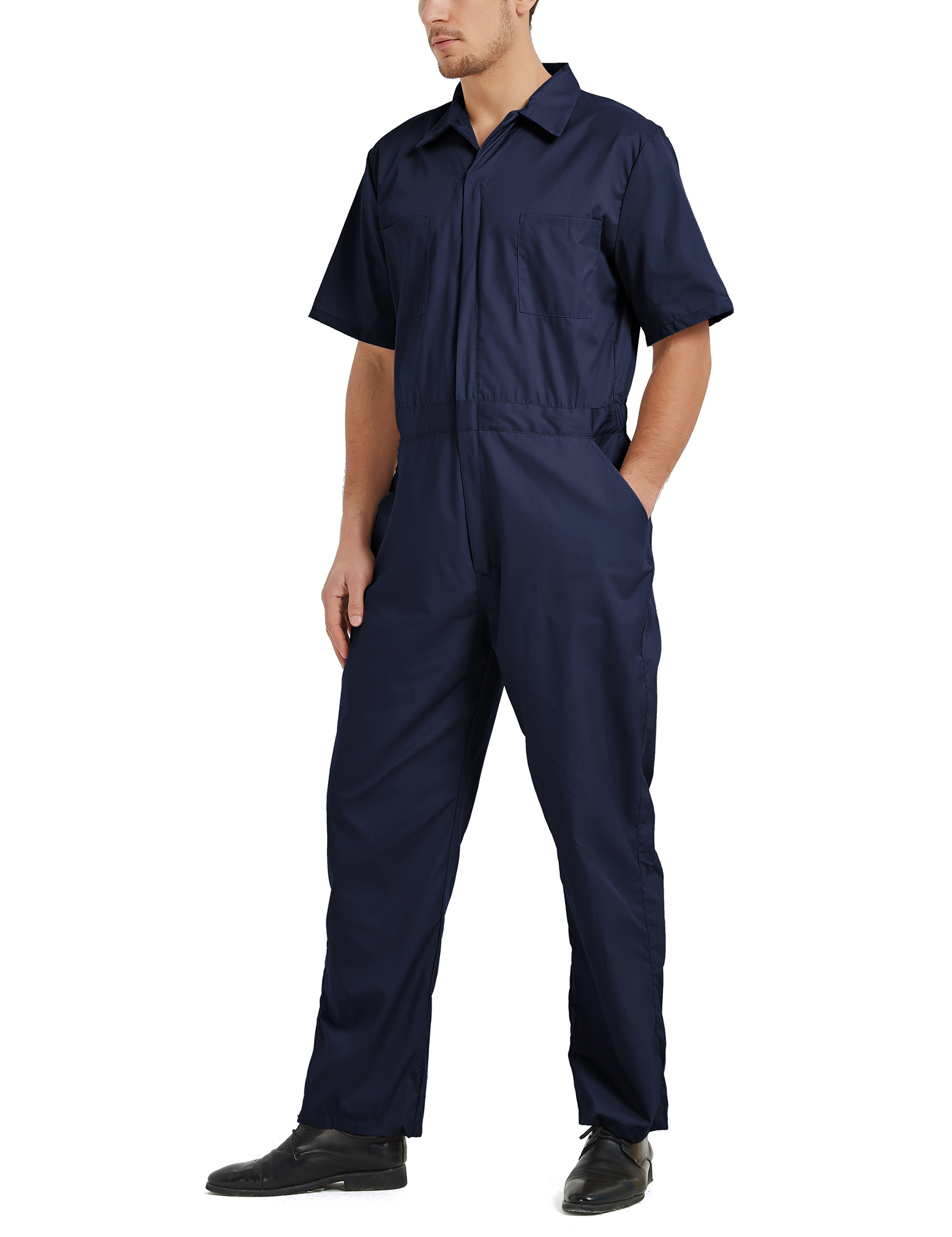 navy work jumpsuit